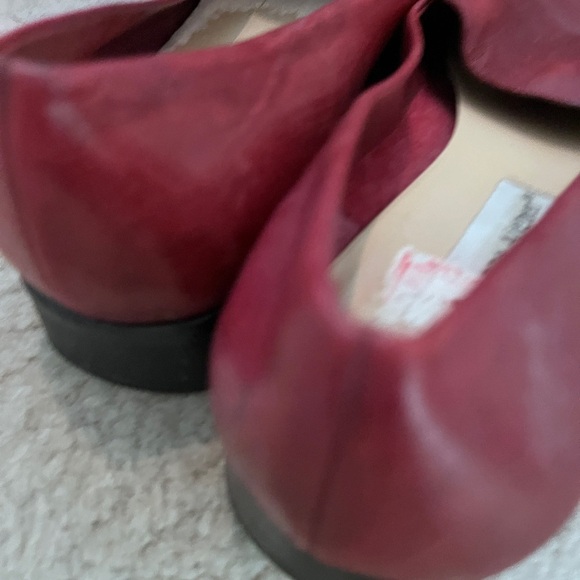 ✨Vintage Etienne Aigner Burgundy Red Leather Loafers - Size  9. ✨ - Picture 6 of 12